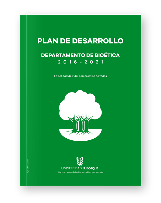 Plan de Desarrollo 2016-2021 Departamento de Bioética