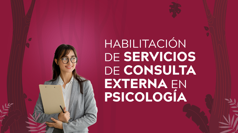 Habilitación de servicios de consulta externa en psicología