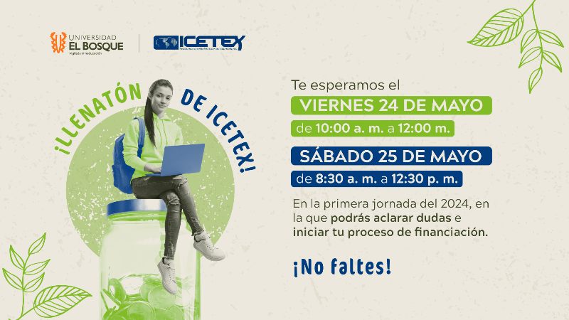 Llenatón de ICETEX Universidad El Bosque