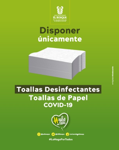 toallas desinfectantes